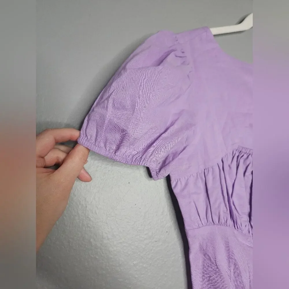 Urban outfitters Winnie tie front mini dress - Picture 4 of 10